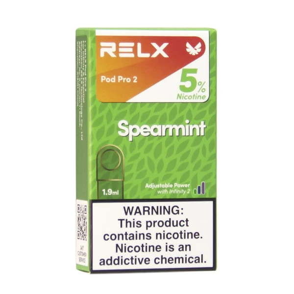 RELX悅刻六代煙彈-Relx6代菸彈-5%尼古丁綠箭薄荷-實拍圖